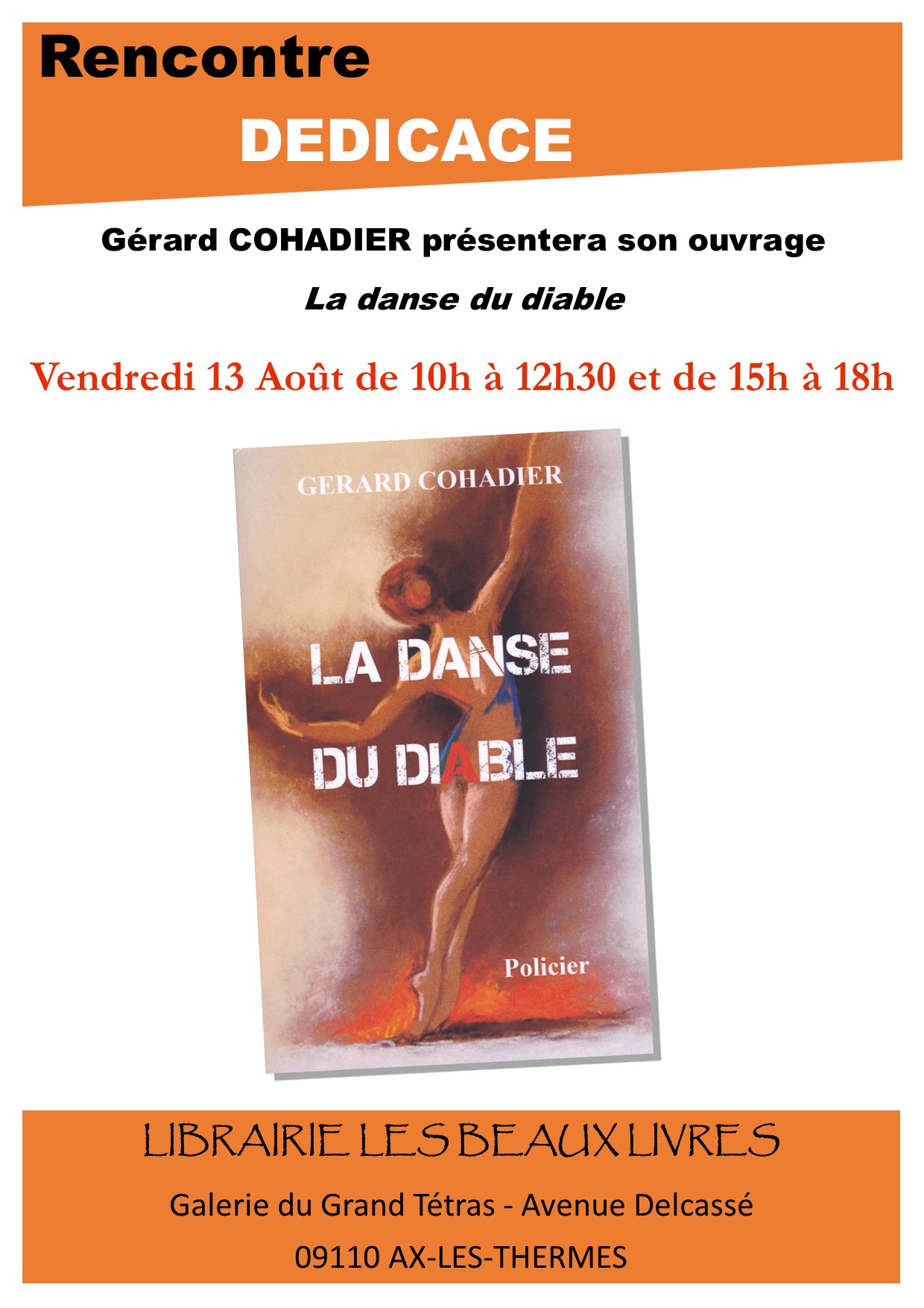 dédicace cohadier