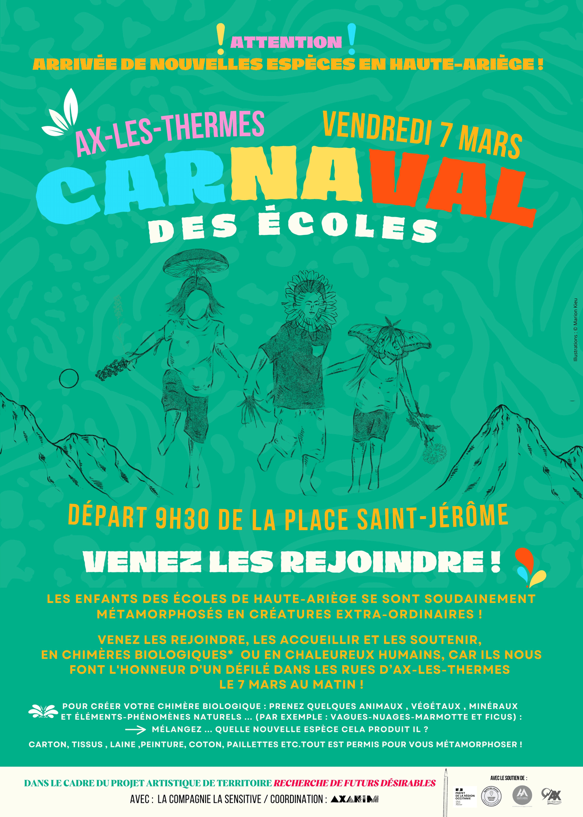 carnaval ecoles