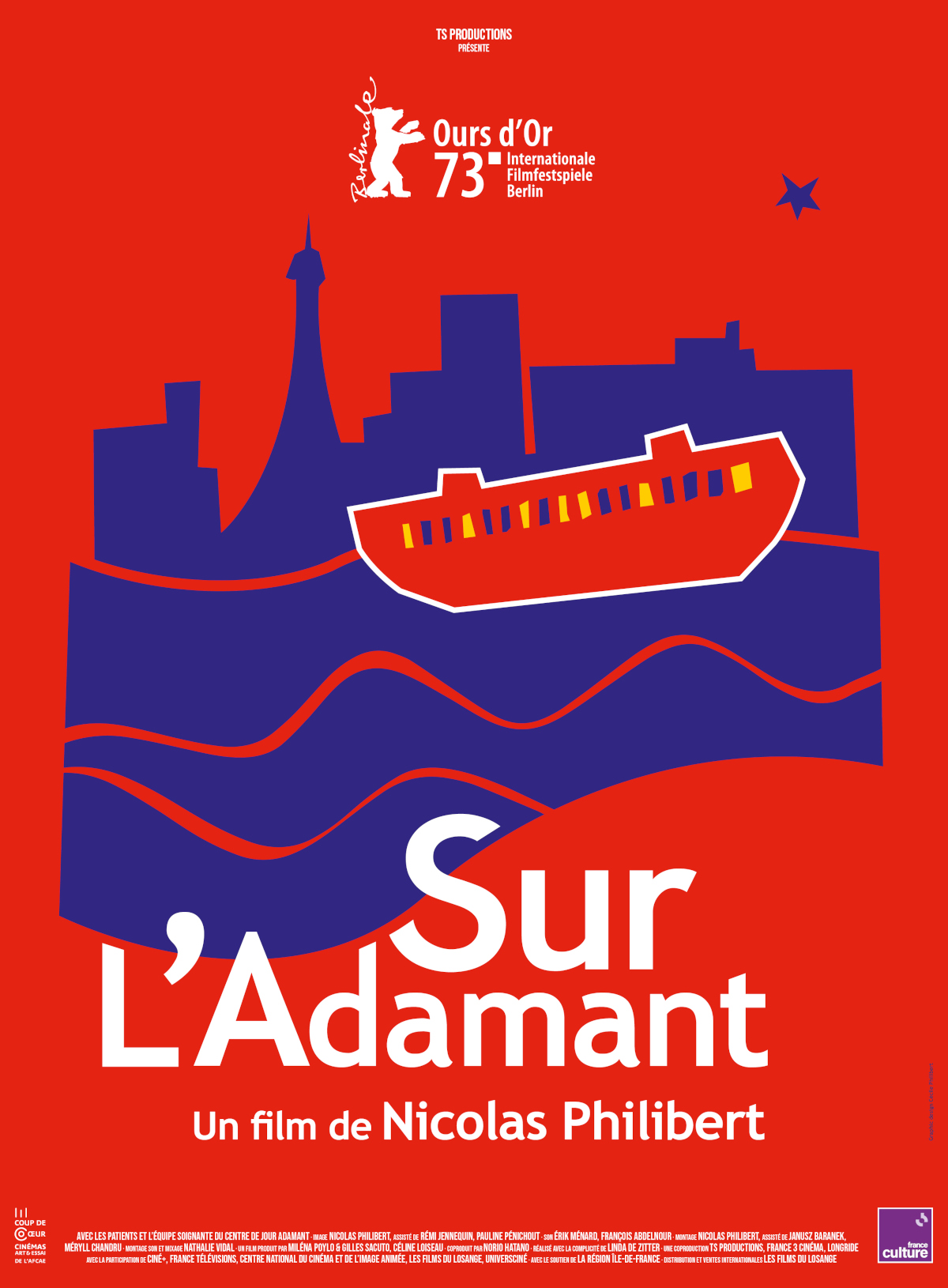 sur l'adamant