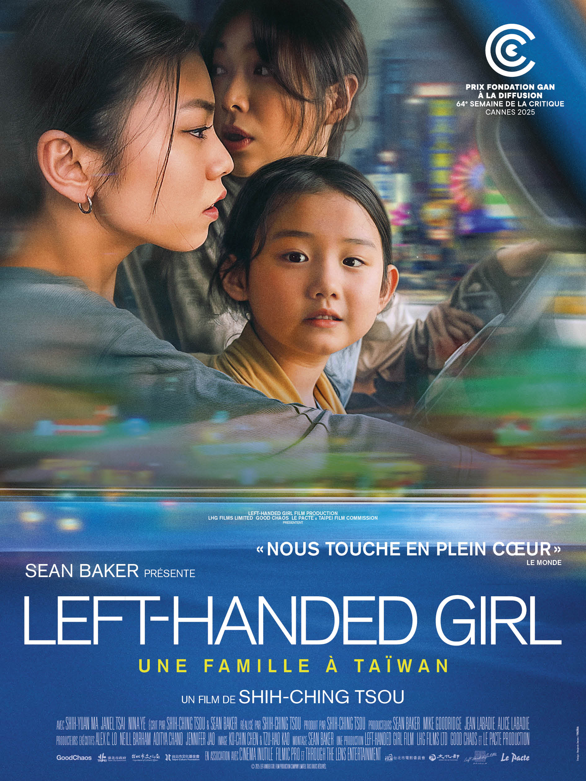 left handed girl affiche