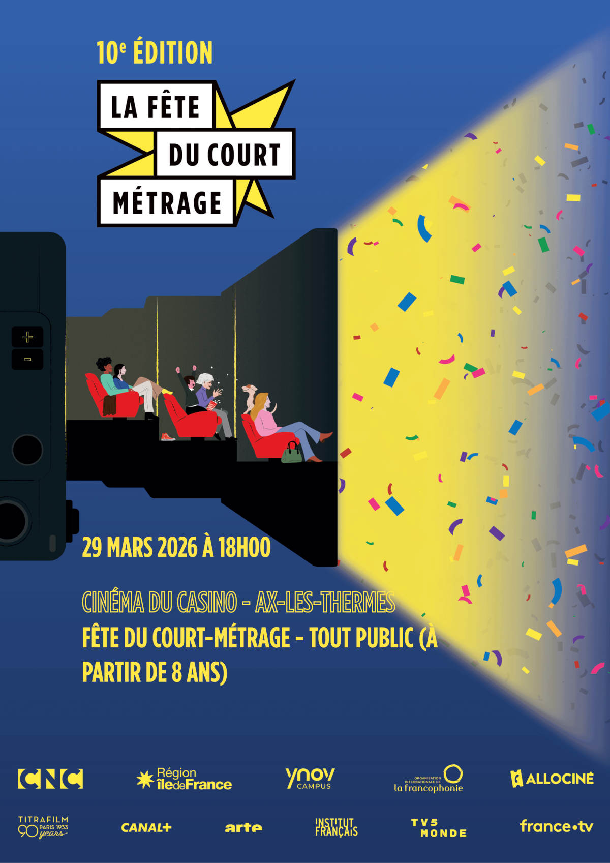 la fête du court tout public