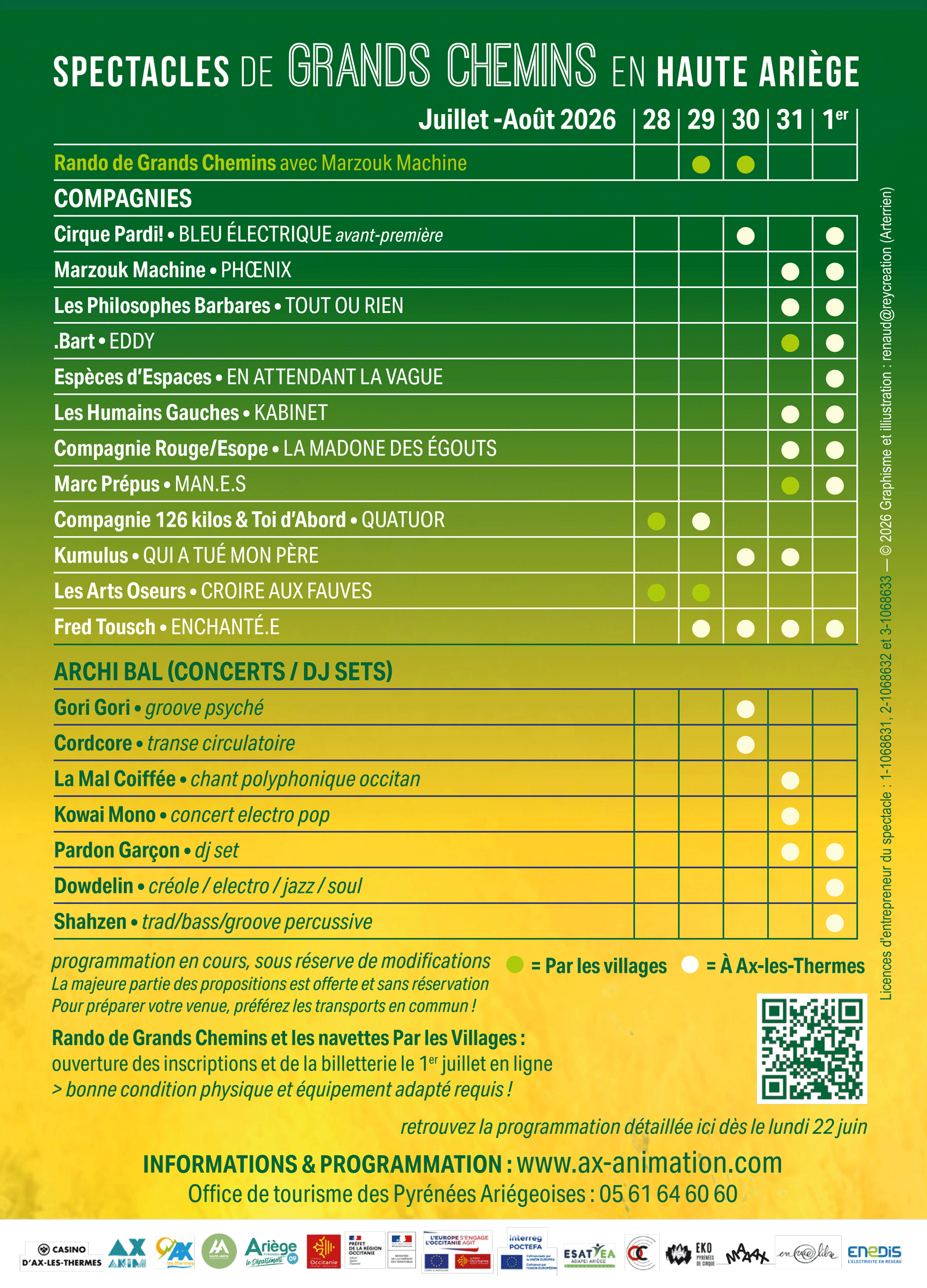 carte programe ax26 2