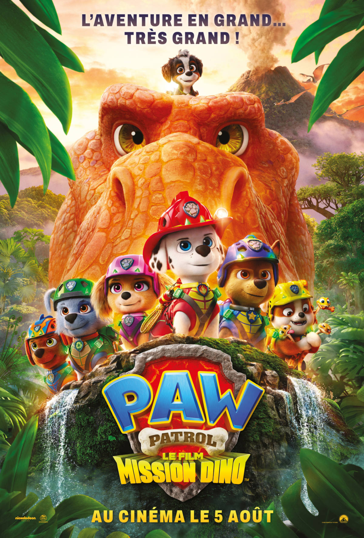 la pat'patrouille le film mission dino